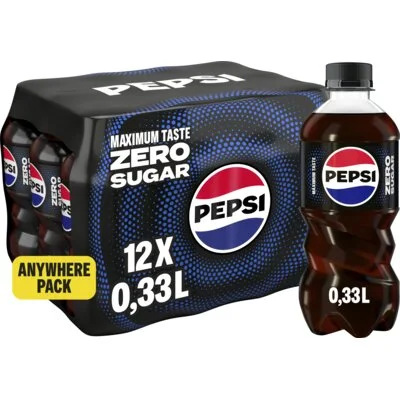 Pepsi Zero sugar 12-pack
