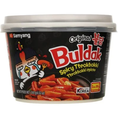 Samyang Buldak topokki rijstcake