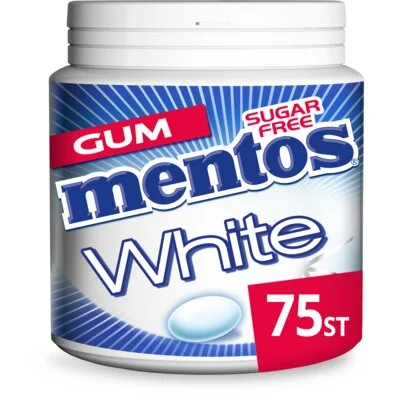 Mentos Gum White cool mint