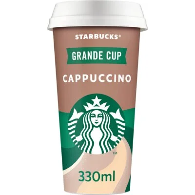 Starbucks Cappuccino grande cup ijskoffie