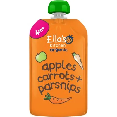 Fruithapje appel, wortel & pastinaak 4+ mnd