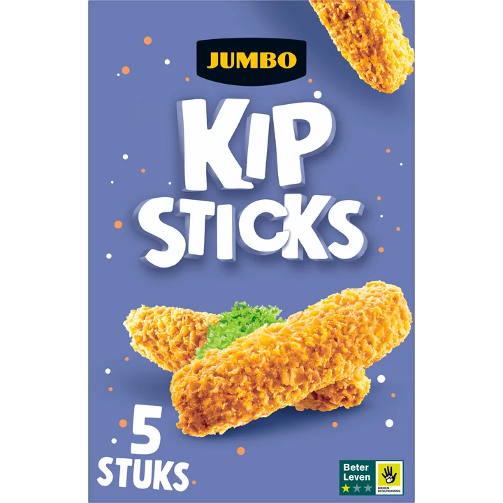 Jumbo Kip Sticks 5 Stuks