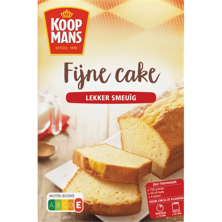 Koopmans Fijne Cake Bakmix 400 g
