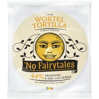 No Fairytales Wortel tortilla wraps