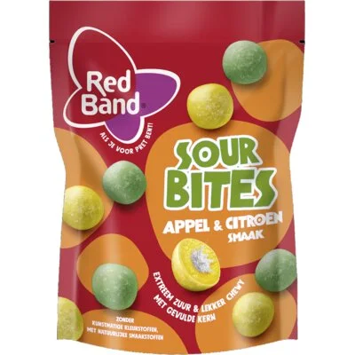 Red Band Sour Bites Mix 145 g