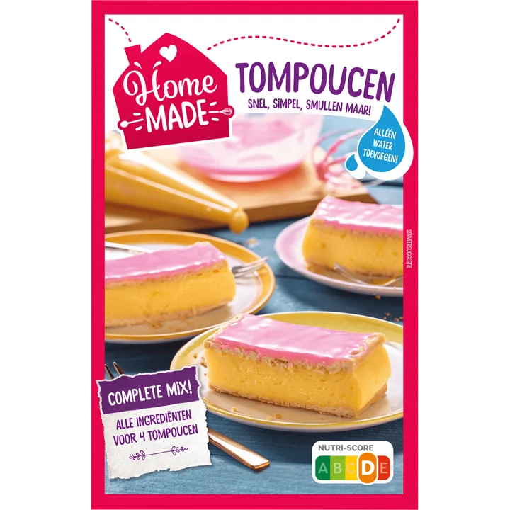 HomeMade Complete Mix voor Tompoucen 225 g