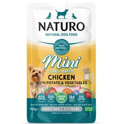 Naturo Adult mini grain free chicken potatoes