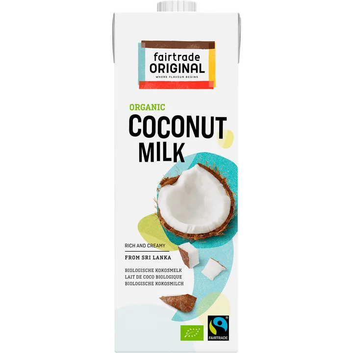 Fairtrade Original Biologische Kokosmelk 1 L