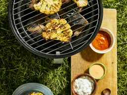 Bloemkoolsteaks met homemade barbecuesaus