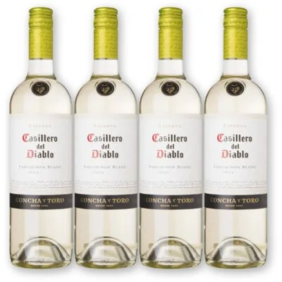 Casillero del Diablo Casillero Sauv. Blanc Res. 4 flessen