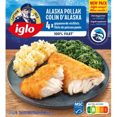 Iglo Alaska pollak bel