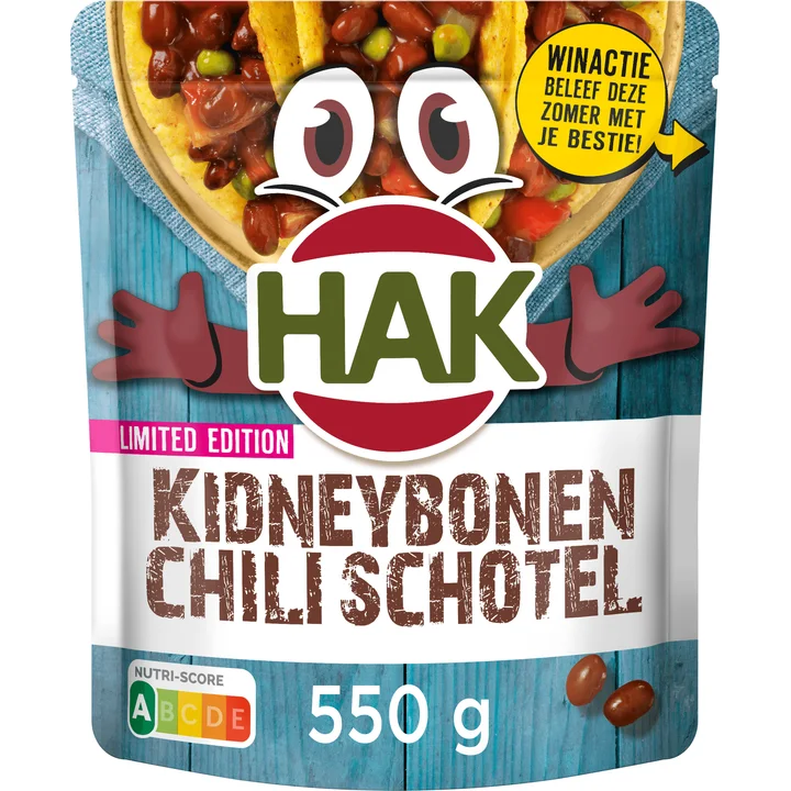 HAK Mexicaans gekruid kidneybonen chili schotel 550g
