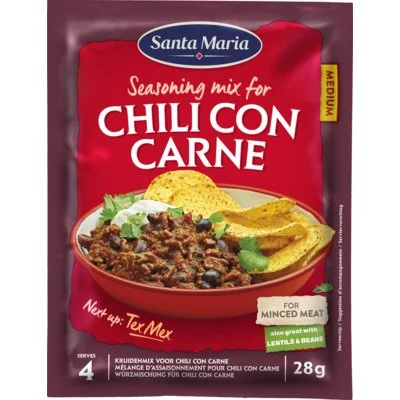 Santa Maria Chili Con Carne Kruidenmix Medium 28 g