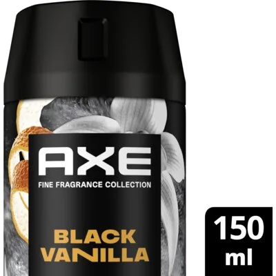 AXE Fine Fragrance Collection Premium Deodorant Bodyspray Black Vanilla 150 ml