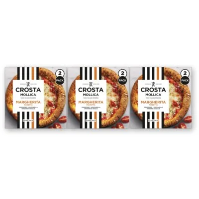 Crosta & Mollica Pizzetta margherita 3-pack