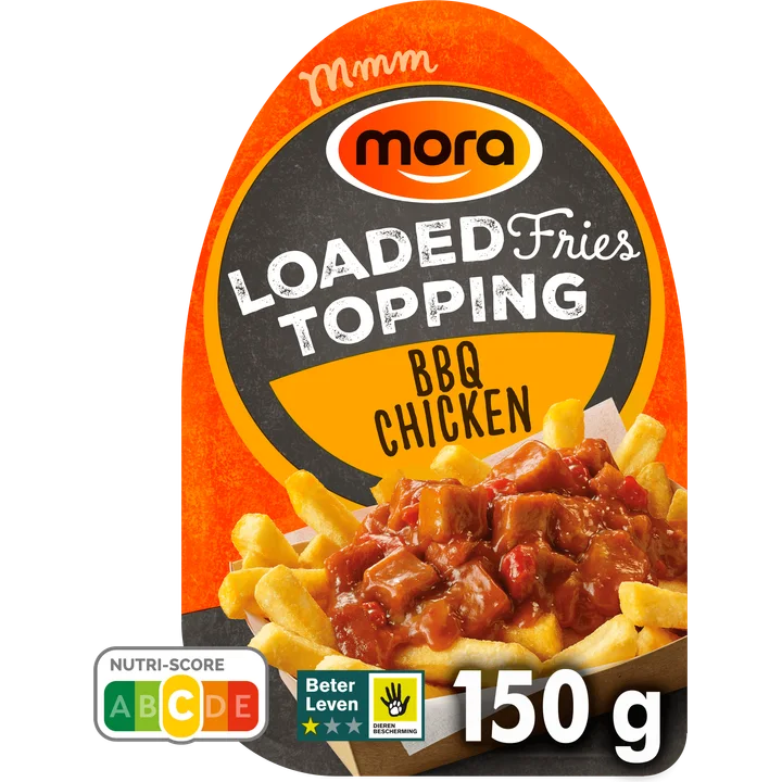 Mora BBQ Pulled Chicken Loaded Fries Topping 150g
