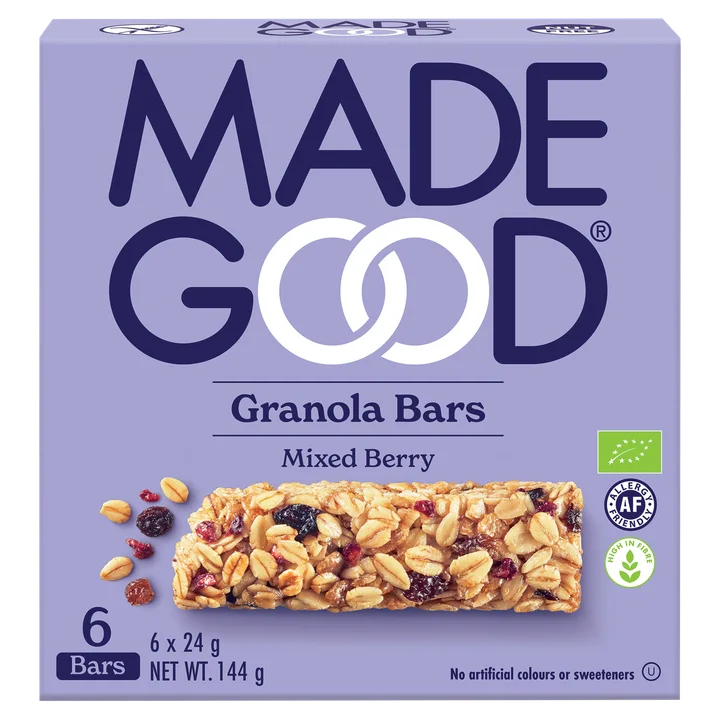 Made Good Mixed Berry Granola Bars 6 x 24 g