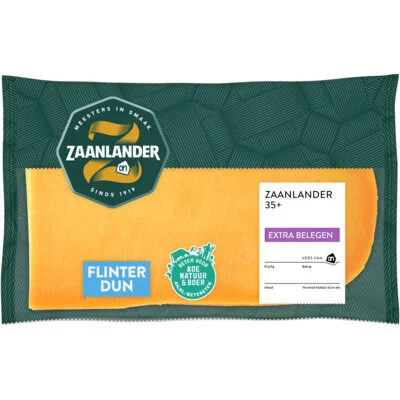 AH Zaanlander Extra belegen 35+ plakken flinterdun