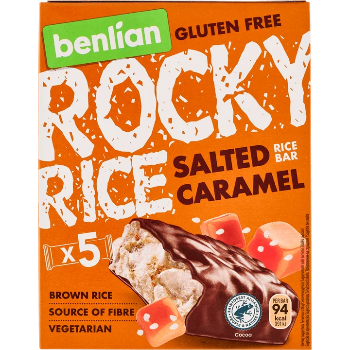 Rocky Rice Salted Caramel 5x18 g