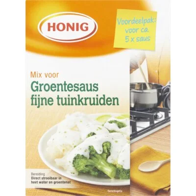 Honig Basis voor Groentesaus Fijne Tuinkruiden 150 g