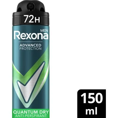 Rexona Advanced Protection Anti-Transpirant Deodorant Spray Quantum Dry 150 ml