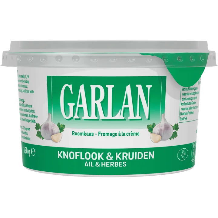 Garlan Roomkaas Knoflook & Kruiden 150 g