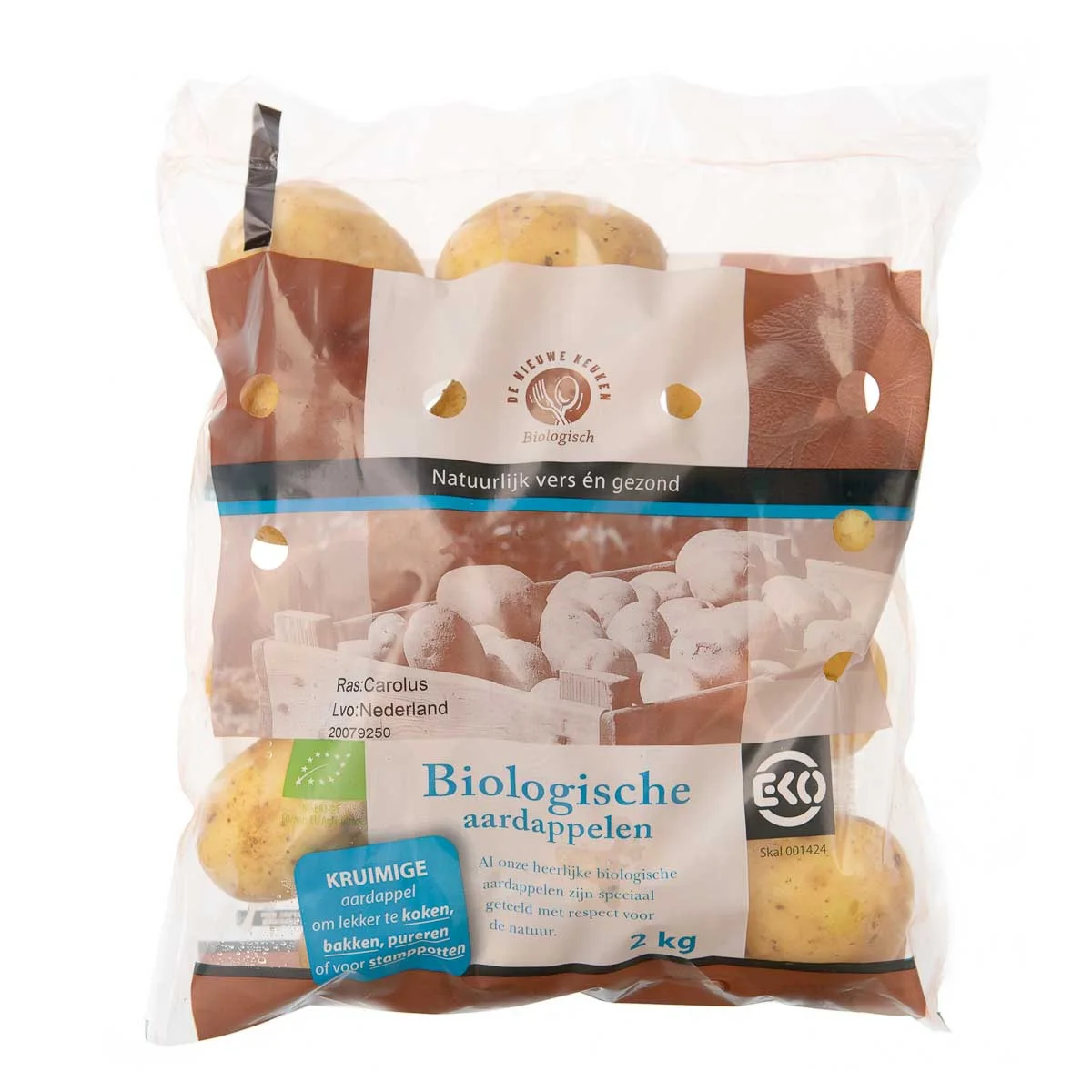 Aardappel iets kruimig