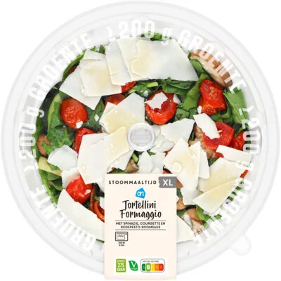 AH Stoommaaltijd tortellini formaggio XL