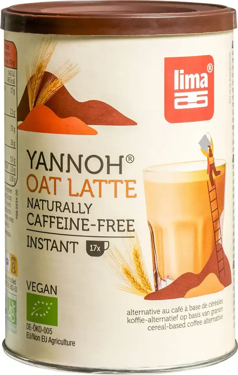 Koffiealternatief yannoh oat latte