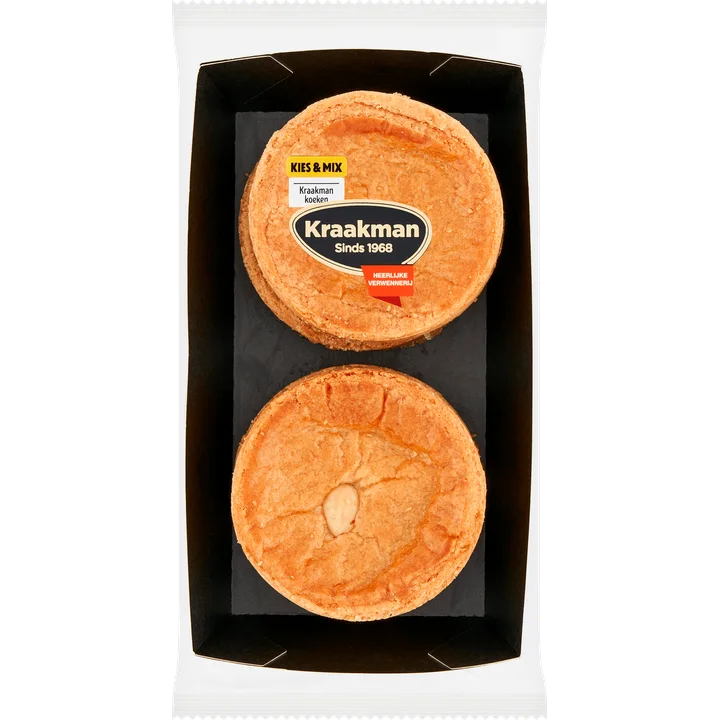 Kraakman Amandelpencee Koek 4 Stuks