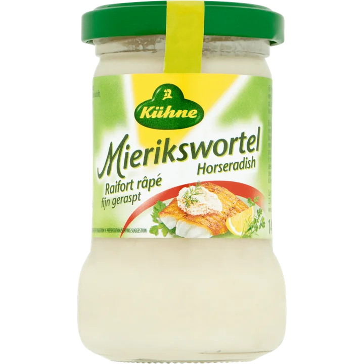 Kühne Mierikswortel Fijn Geraspt 140 g
