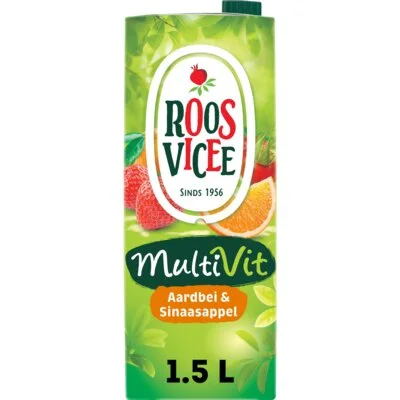 Roosvicee Multivit aardbei-sinaasappel