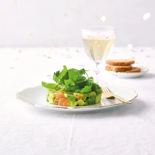 Avocado-zalmtartaar