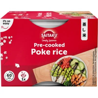 Saitaku Steamed Poke Bowl Rice 125g