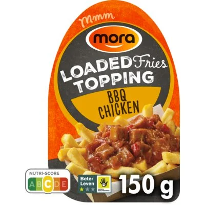 Mora BBQ Pulled Chicken Loaded Fries Topping 150g