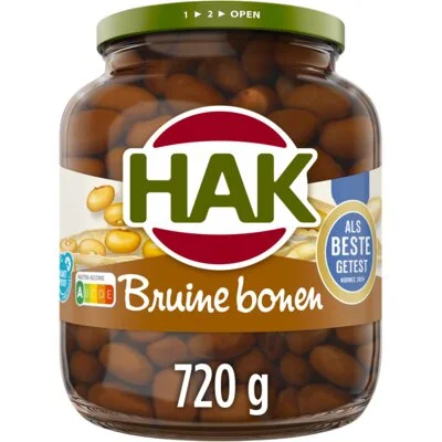 Hak Bruine Bonen 720 g