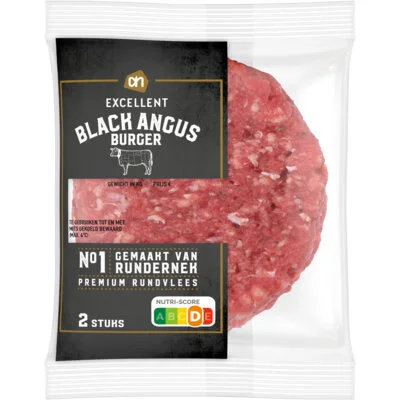 AH Excellent Black angus burger