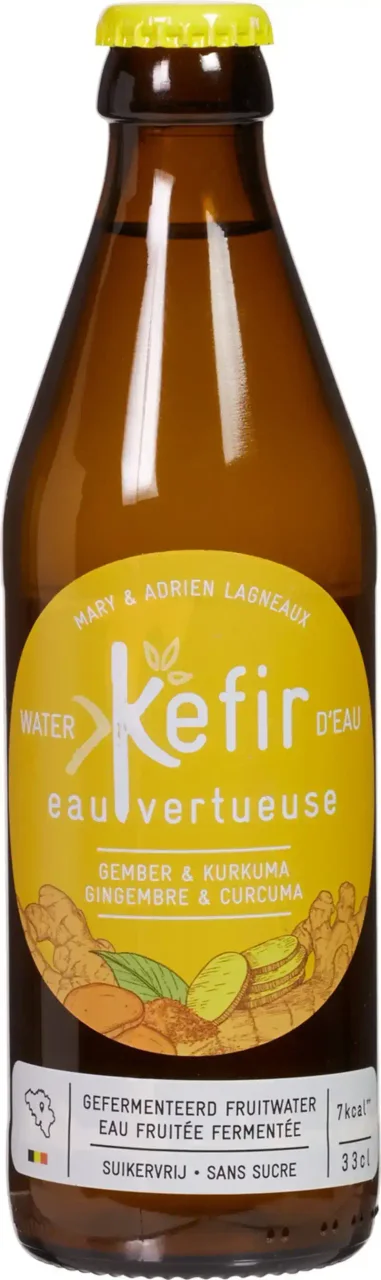 Waterkefir gember kurkuma
