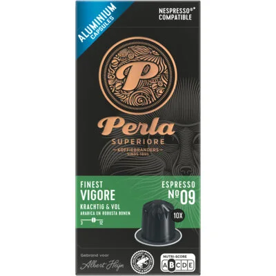 Perla Superiore Finest espresso vigore capsules