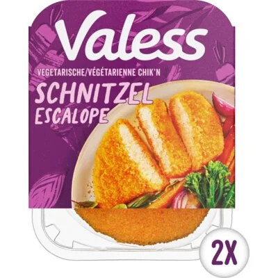 Valess Vegetarische Chik'n Schnitzel 2 Stuks 180 g