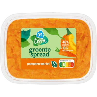 AH Terra Plantaardig groentespread pompoen wortel
