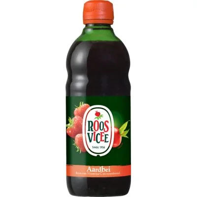 Roosvicee Aardbei siroop