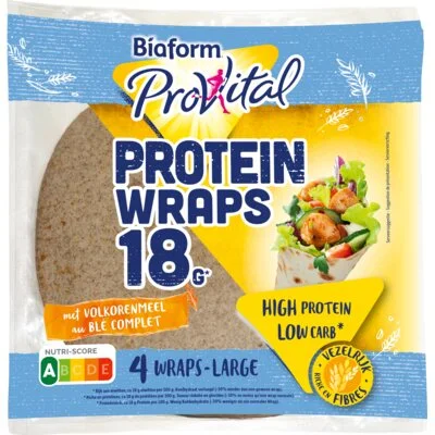 Biaform Provital protein wraps