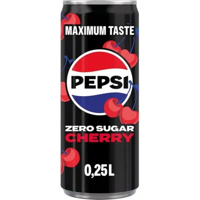 Pepsi Zero sugar cherry 4-pack
