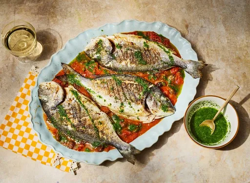 'Orata alla Siciliana' (gegrilde dorade)