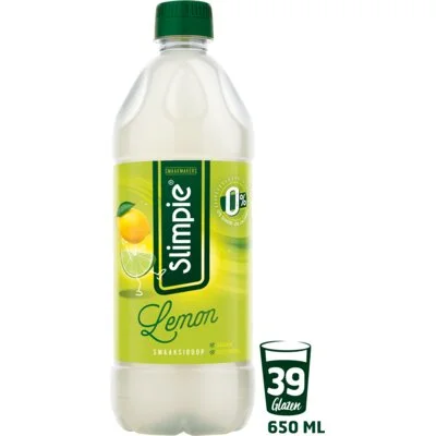 Slimpie Lemon siroop 0% suiker