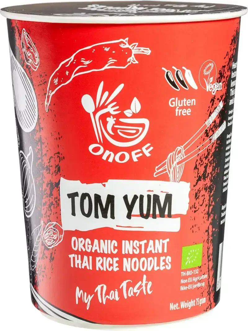 Instant noodles soup Tom Yum