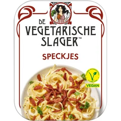 De Vegetarische Slager Speckjes 125 g