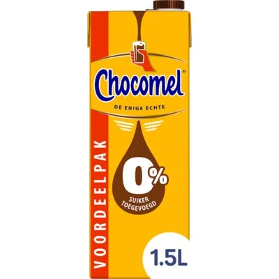 Chocomel Voordeelpak 0% suiker toegevoegd