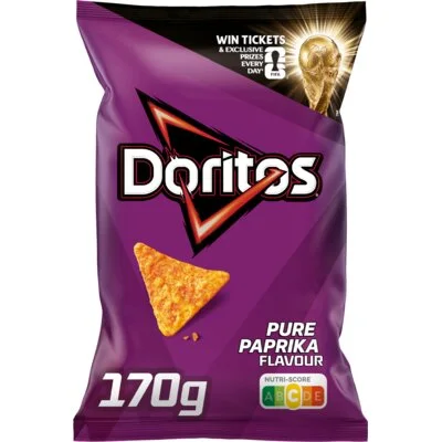Doritos Pure paprika